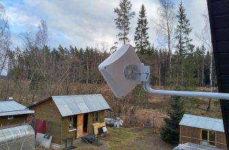 Интернет на даче - спутниковая тарелка