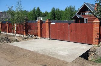 Ворота и заезд