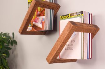 парящие книжные полки