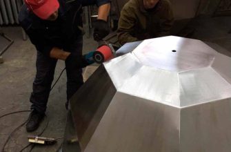 Сборка банного чана