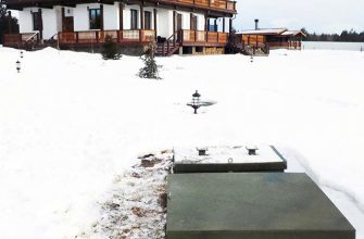 Как установить УОСВ Топас зимой