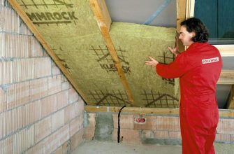 Утепление крыши - выполнение