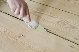 Шпаклевка по дереву - Шпаклевание