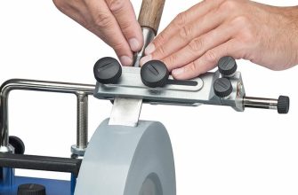 Заточка стамески - держатель для точила