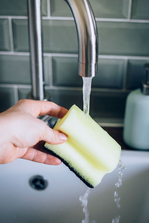 Губки для мытья посуды: избавляемся от бактерий