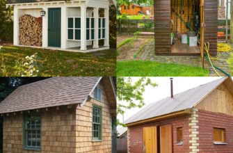 Сарай на даче своими руками