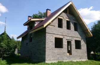 Керамзитобетонные блоки - дом