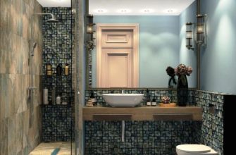 Душ с душевым лотком