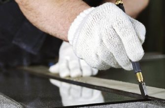 Стеклорез резка