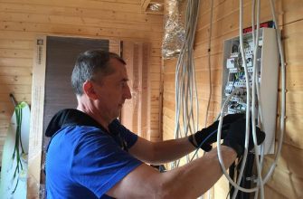 Монтаж электропроводки