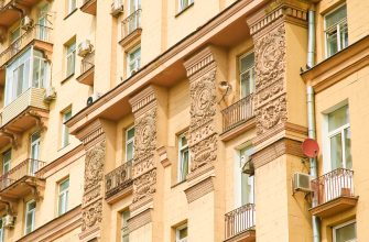 Сталинка, фасад