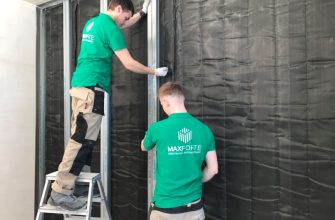 Шумоизоляция Максфорте, монтаж