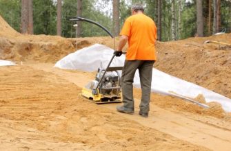 Трамбовка песка