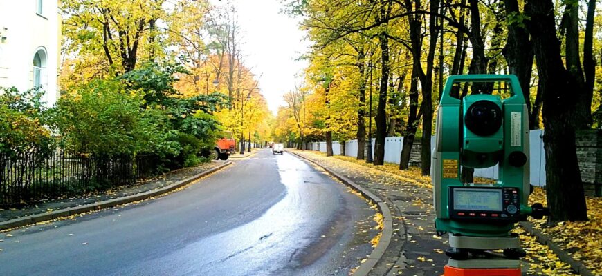 Топосъемка в городе