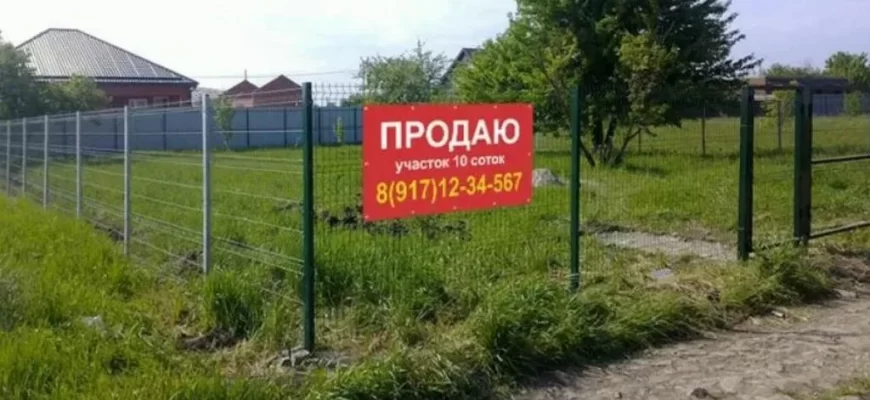 Продажа земельного участка