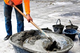 Как приготовить бетон своими руками