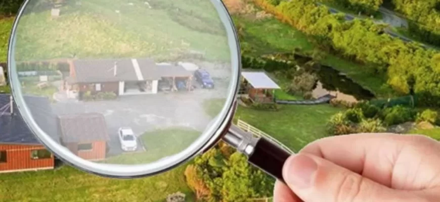 Осмотр земельного участка