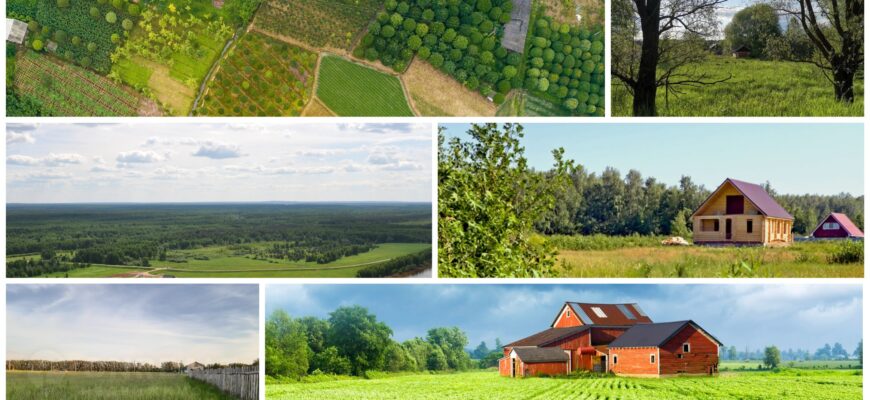 Земельные участки, назначение