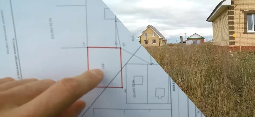 Техническая граница земельного участка