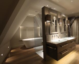 Оформление Ванной комнаты в современном стиле - фото