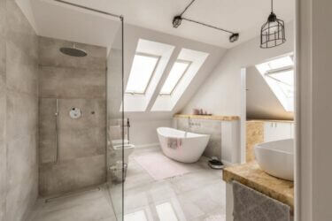 Ванная комната в современном стиле - фото
