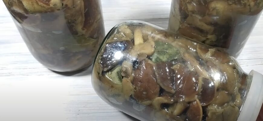 как солить грибы