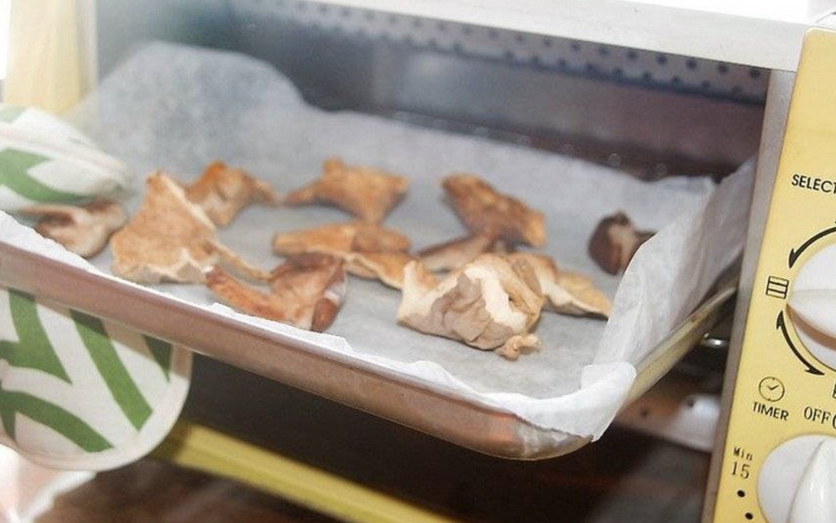 Сушка грибов в газовой духовке