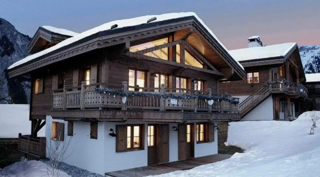 Дом шале, альпийский стиль
