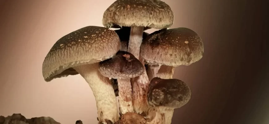 Грибы шиитаке