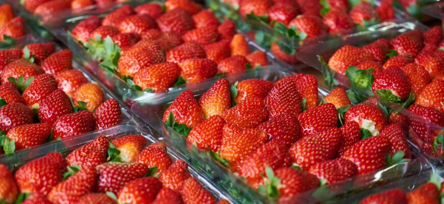 клубника красная фасовка