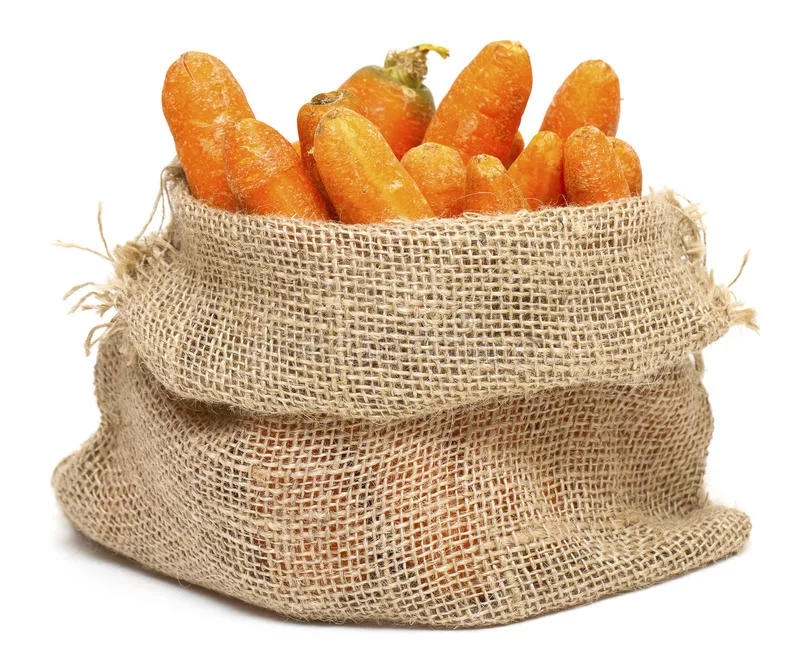 Морковь в мешке