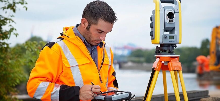 На топосъемке