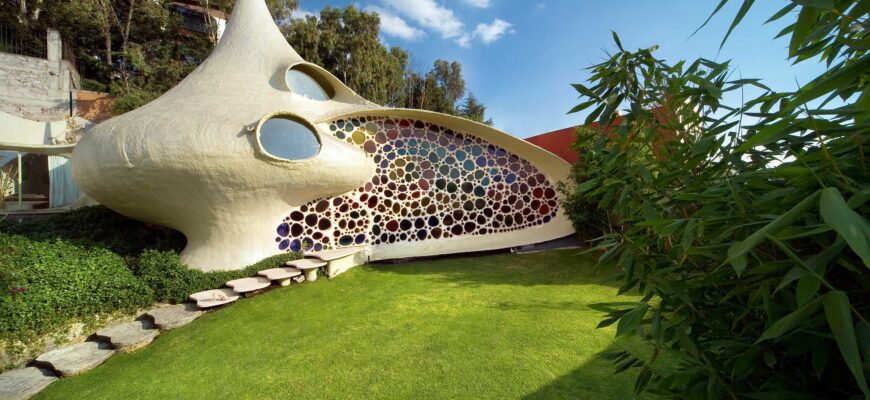 Необычный жилой дом