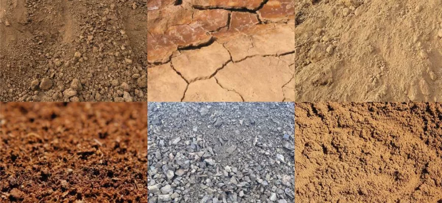 Разновидности грунта