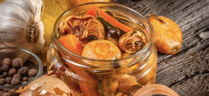 Засолка рыжиков со специями