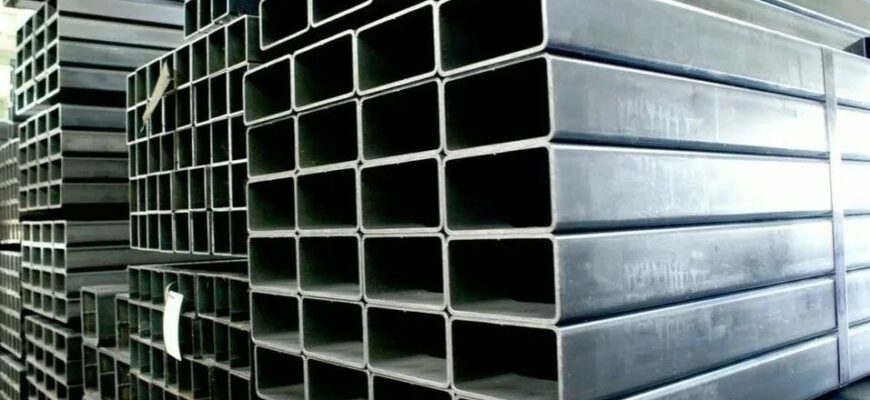 Профильные трубы, склад