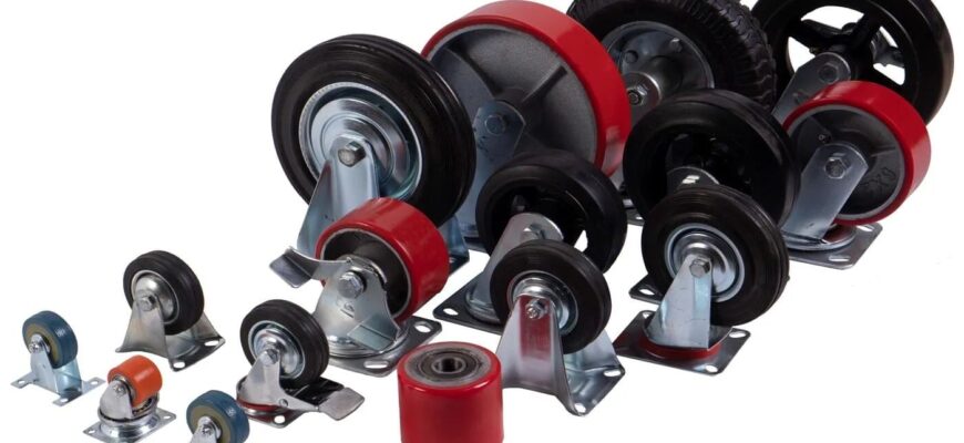 Колеса для грузовых тележек
