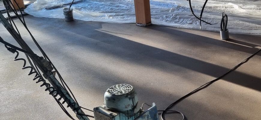 Механизированная стяжка пола