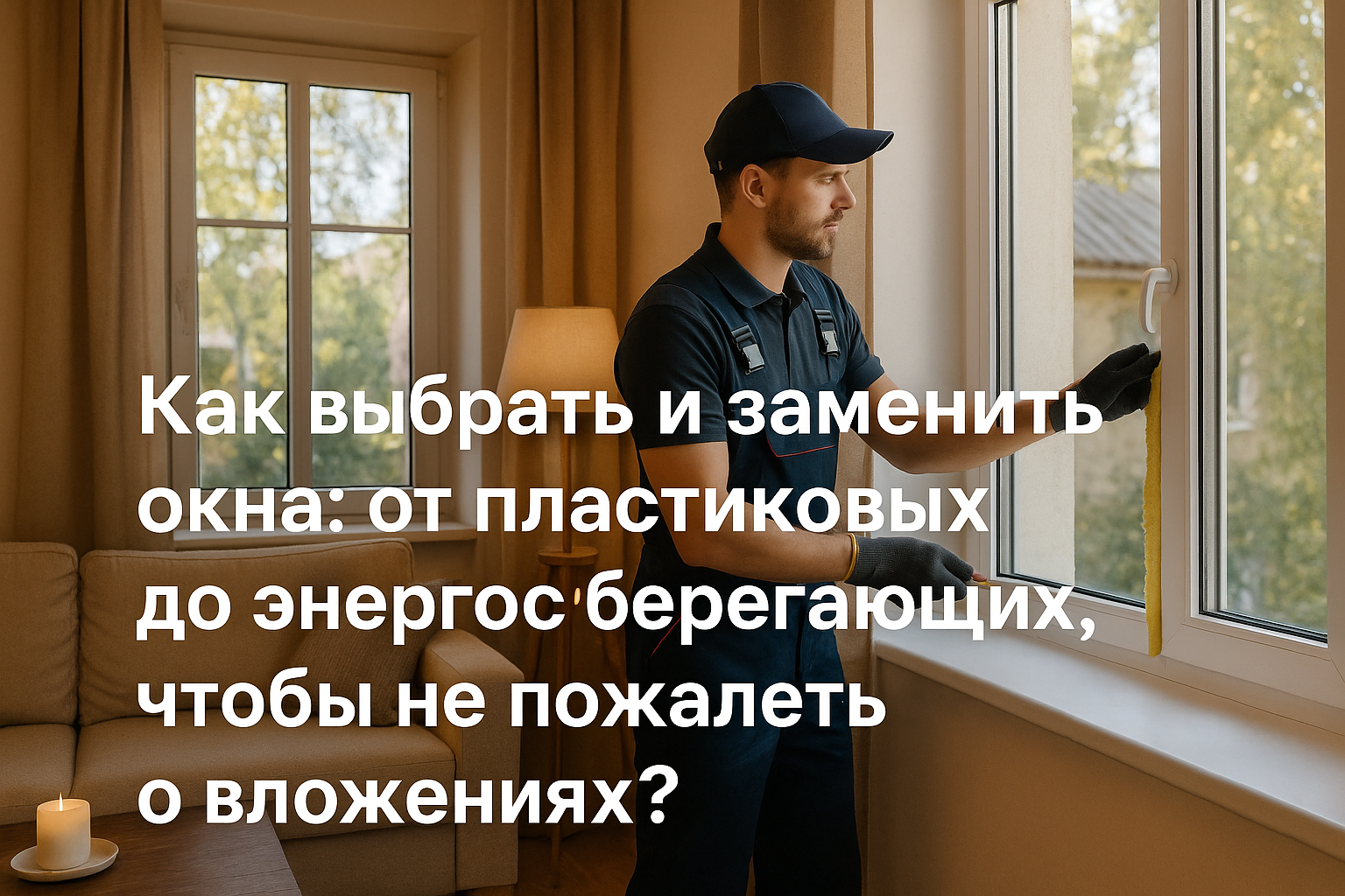 Как выбрать и заменить окна: от пластиковых до энергосберегающих, чтобы не пожалеть о вложениях?