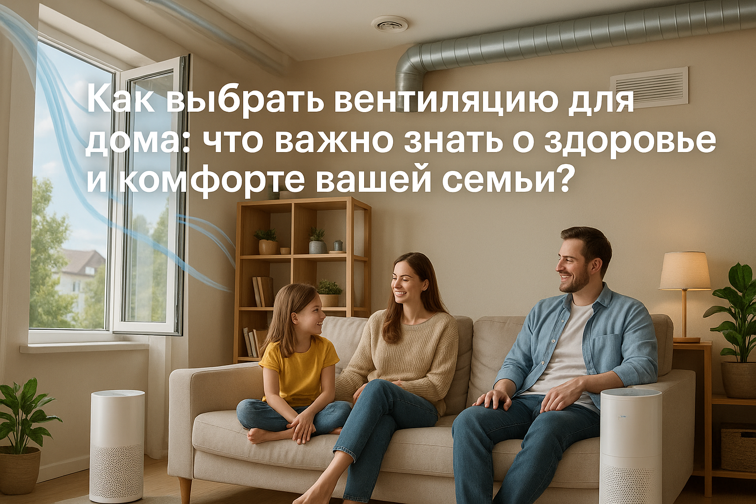Как выбрать вентиляцию для дома: что важно знать о здоровье и комфорте вашей семьи?