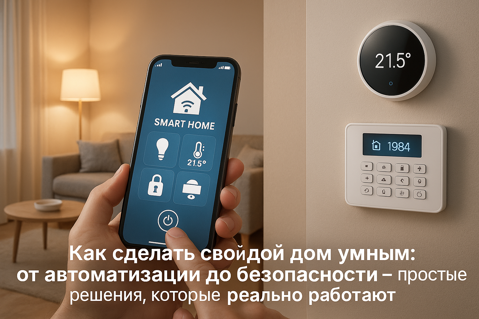 Как сделать свой дом умным: от автоматизации до безопасности – простые решения, которые реально работают