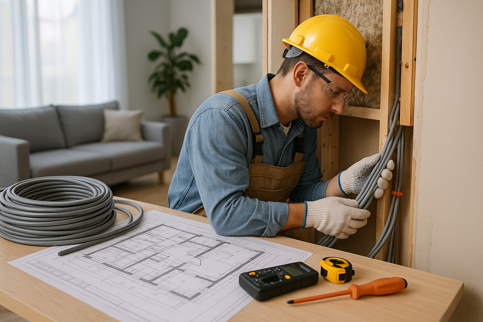 Как организовать скрытую проводку при ремонте: от планирования до проверки изоляции без рисков и лишних затрат Как организовать скрытую проводку при ремонте: от планирования до проверки изоляции без рисков и лишних затрат
