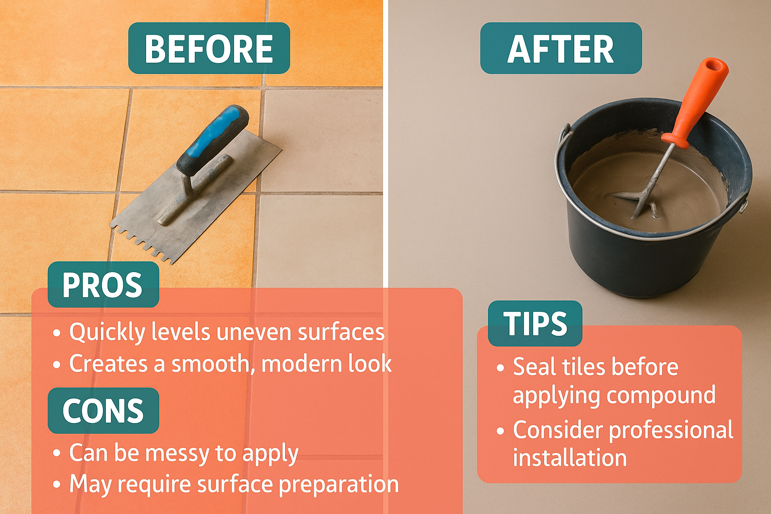 Как обновить плитку с помощью наливных составов: плюсы, минусы и советы, которые оберегут от ошибок