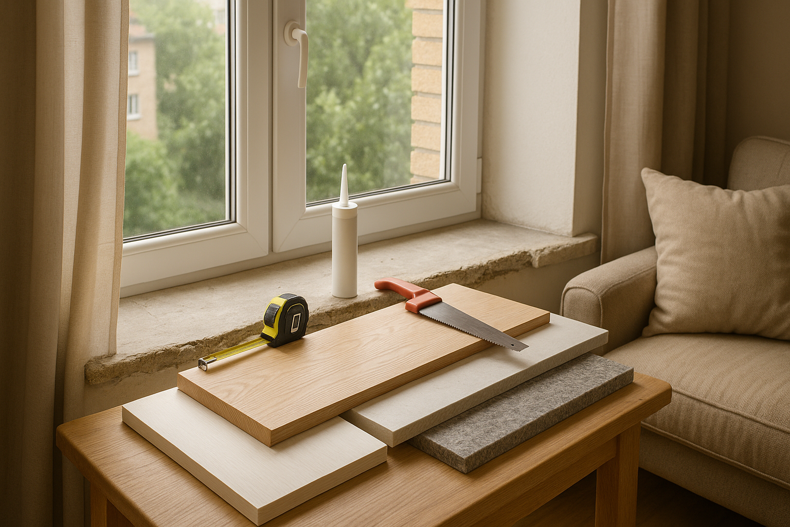 Как заменить подоконники без демонтажа стены: советы по материалам и монтажу для вашего интерьера