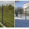 Забор металлический секционный по выгодной цене