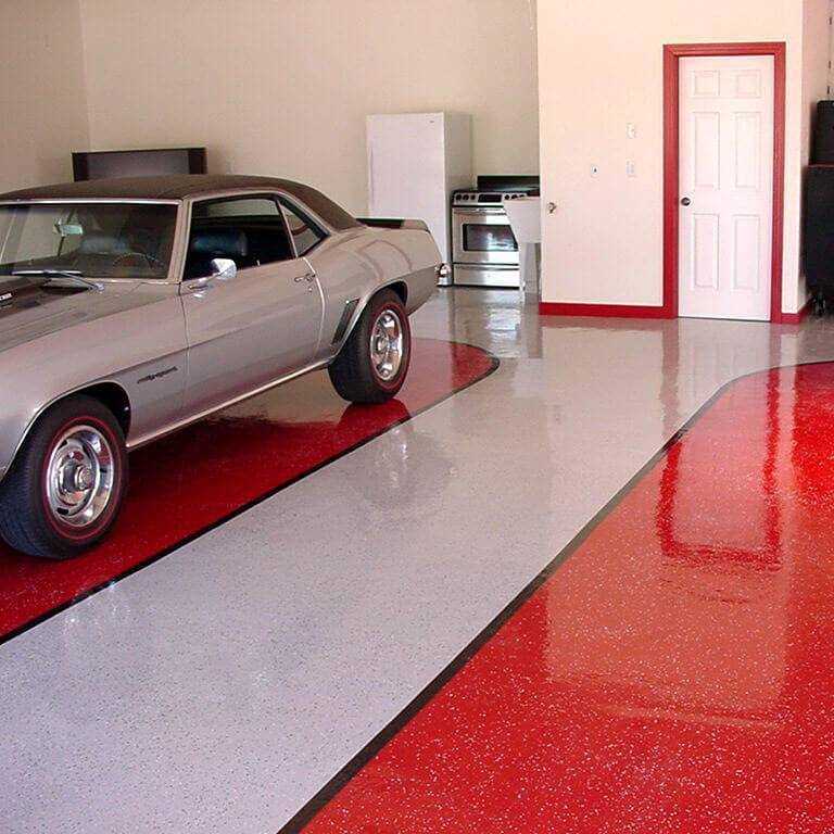 Чем лучше покрыть бетонный пол в гараже?
