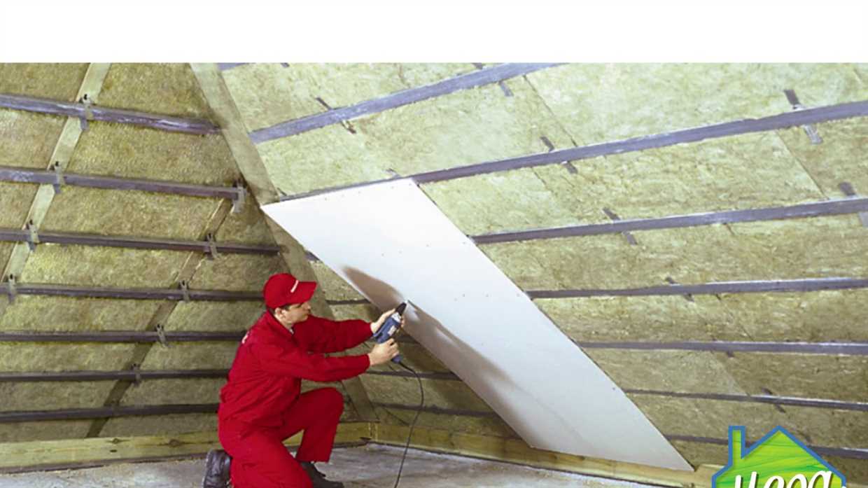 Материалы для утепления крыши изнутри, если она уже покрыта