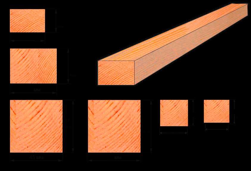 Как правильно выбрать размер деревянного бруса для строительства дома, области применения 50х50 и других