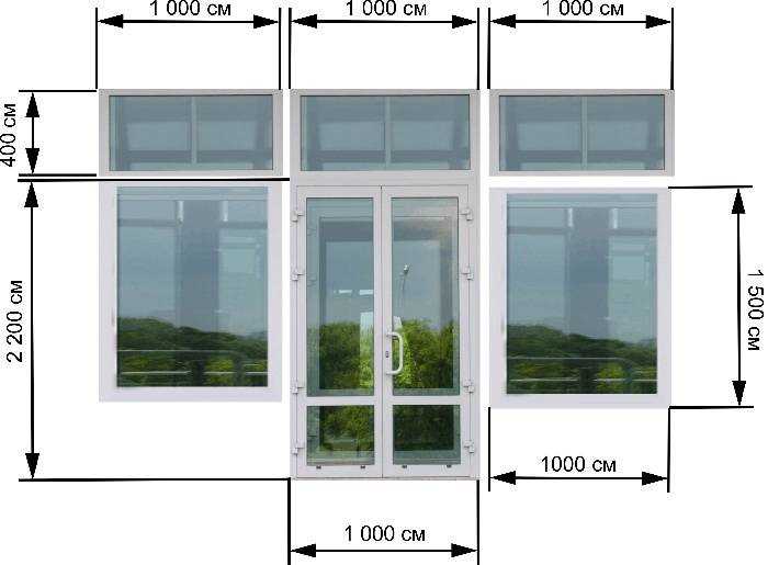 Стандартные размеры витражных окон для балкона: