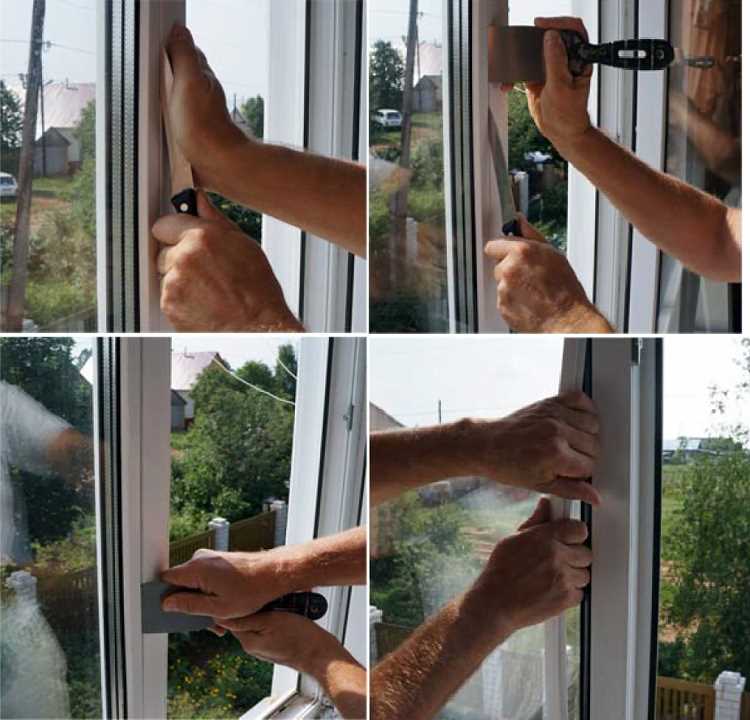 Важные этапы разборки пластикового окна